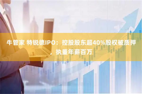 牛管家 特锐德IPO:控股股东超40%股权被质押,执董年薪百万